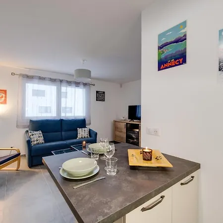 Le Concert - Beautiful With Garage For 4 People Near Appartamento Annecy